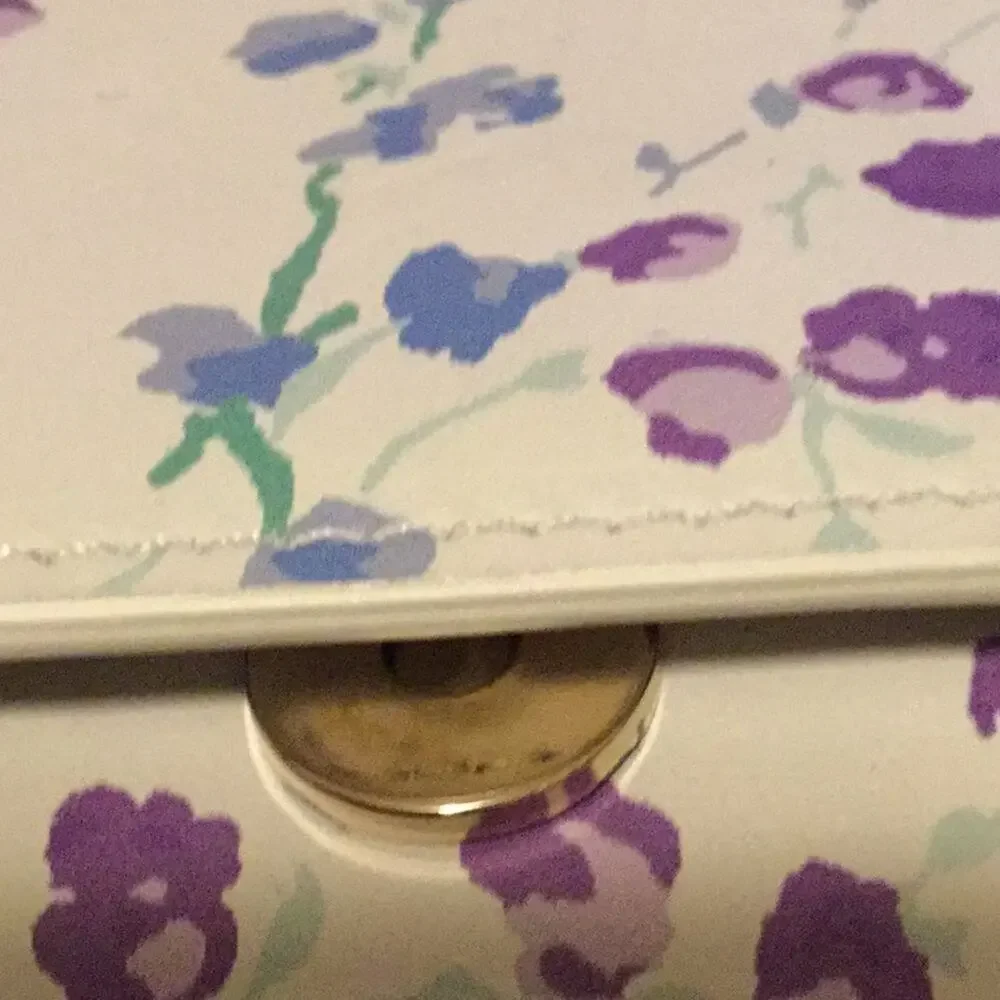 Authentic Max Mara Floral Print Leather Bag-Clutch - Picture 8 of 9